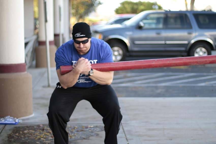 Conan's Wheel demonstration, start of the movement, targeting the quads